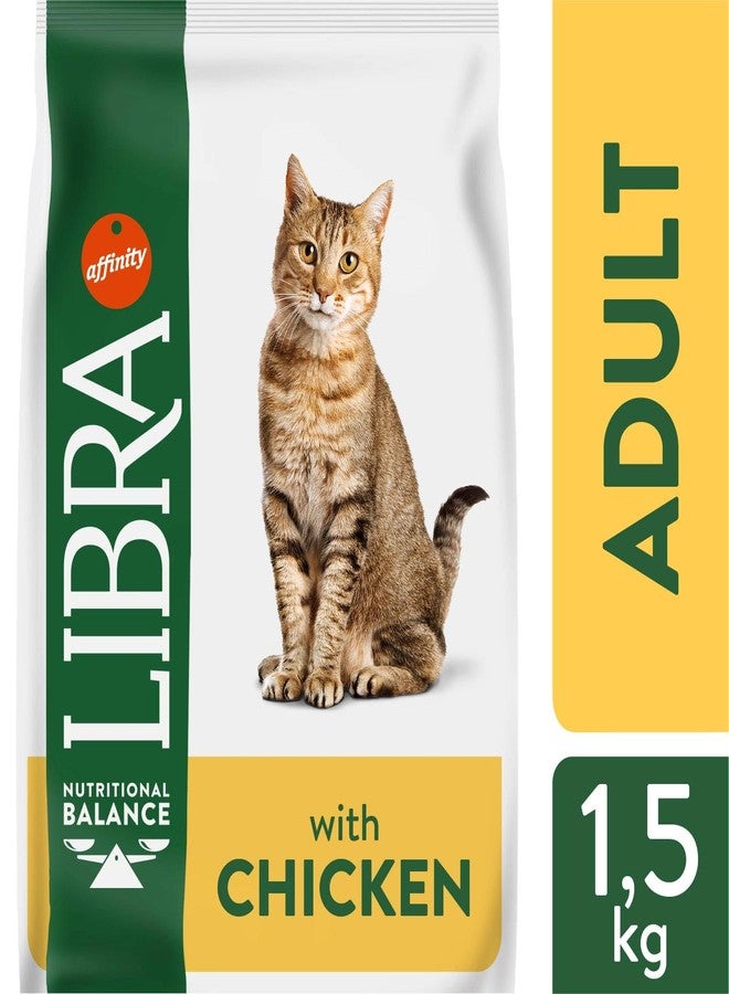Libra Cat Adult Chicken 1.5 Kg from Affinity Petcare | Premium Cat Food | Complete and Balanced for Adult Cats with Chicken - Image 2